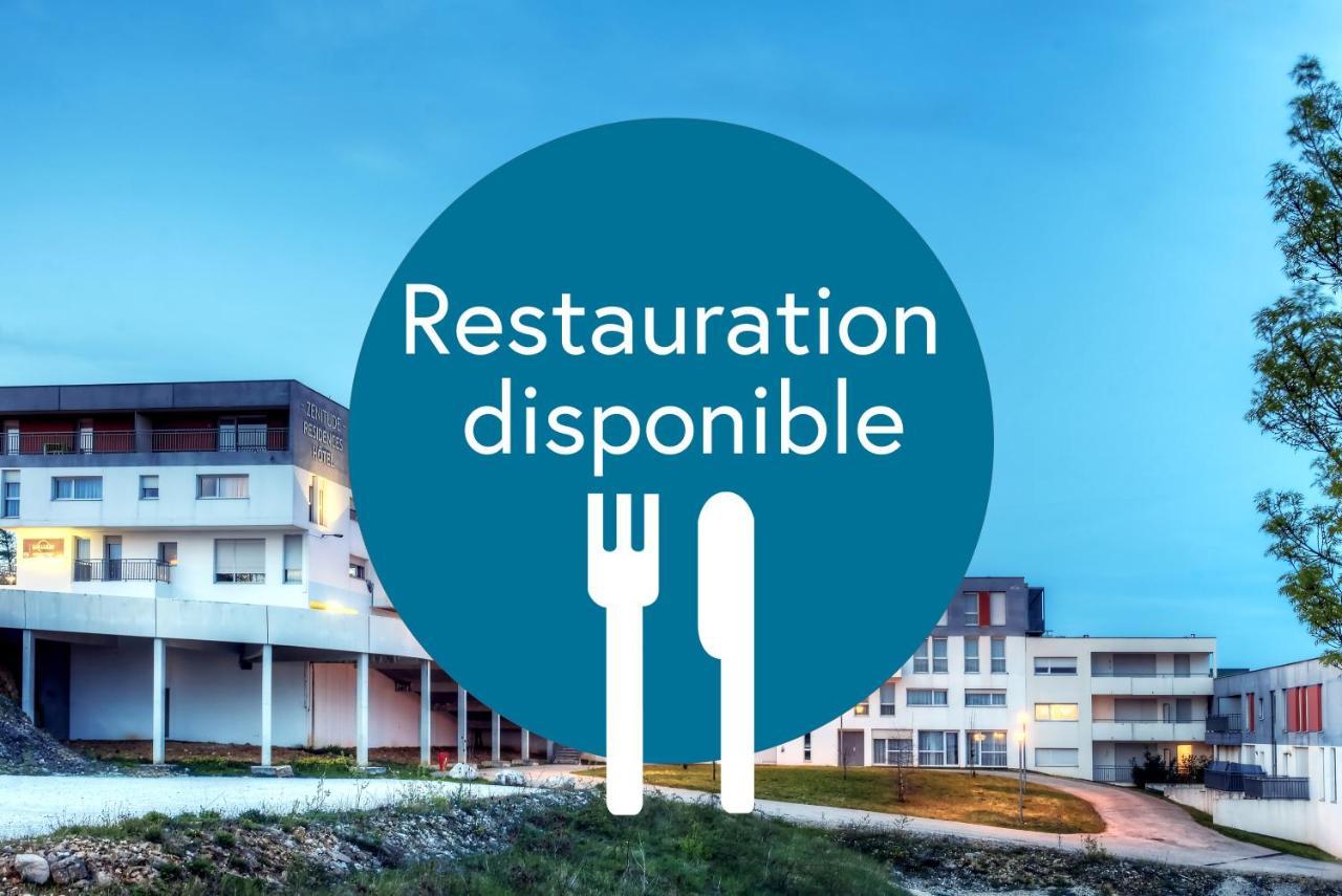 Comfort Aparthotel Besancon Hauts Du Chazal Bagian luar foto